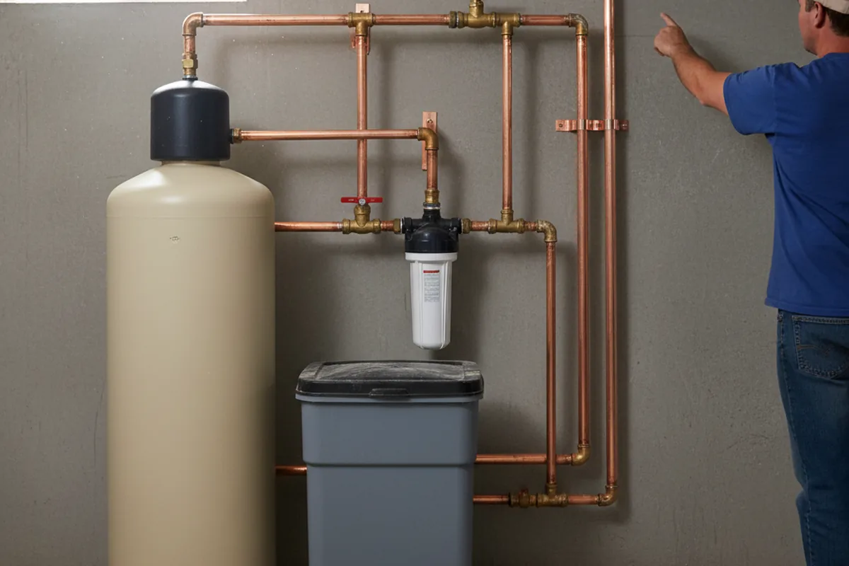 Whole-house water treatment system installed in Rocky